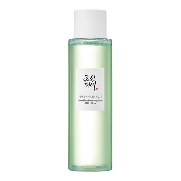 Green Plum Refreshing Toner: AHA + BHA - Exfolierande lotion, BEAUTY OF JOSEON